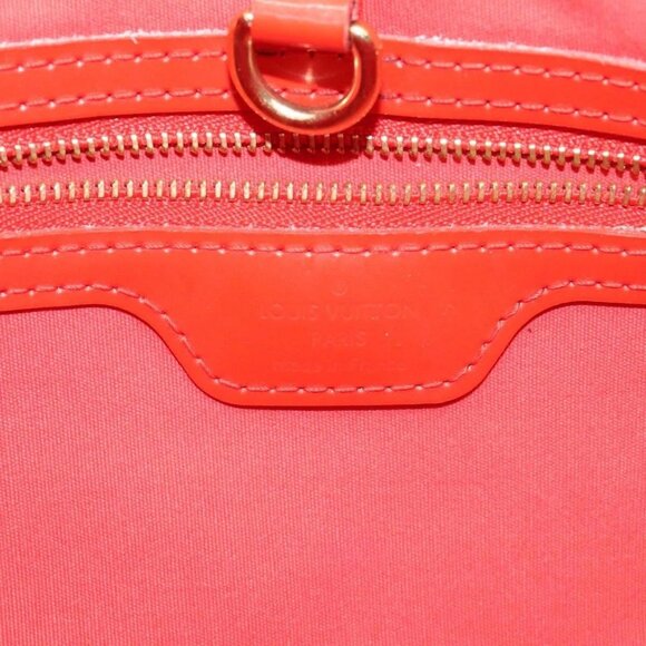 LOUIS VUITTON Monogram Vernis Wilshire PM Bag Orenge Sunset - Picture 14 of 16